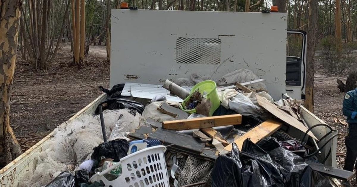 Inverleigh Nature Reserve dumping