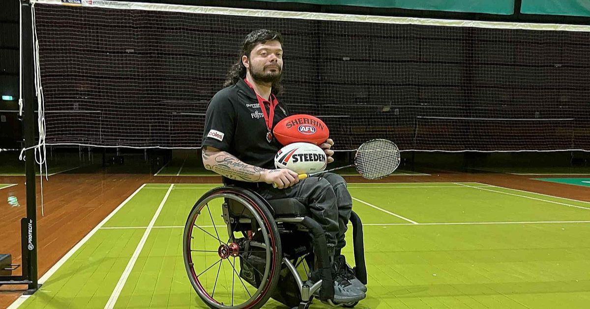 Bendigo para athlete Caleb Logan
