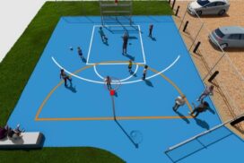 Axedale Park half court