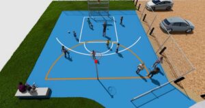 Axedale Park half court