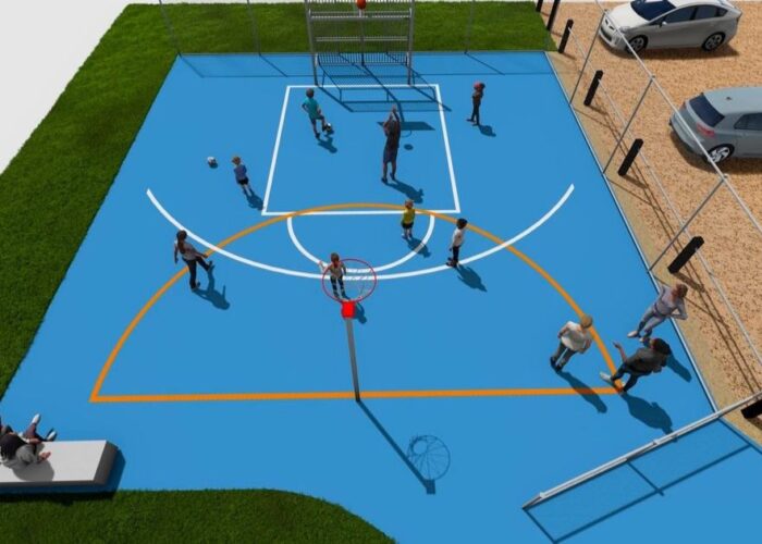 Axedale Park half court