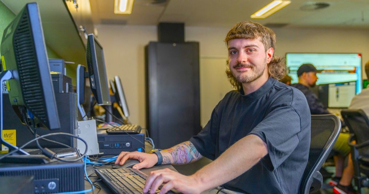 Bendigo cybersecurity student