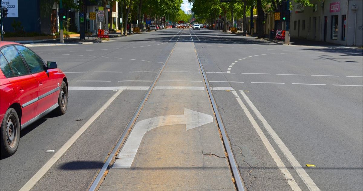 Bendigo tram car intersection safety audit