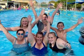 Golden Square Pool Party