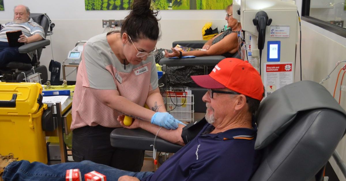 Blood donation Bendigo