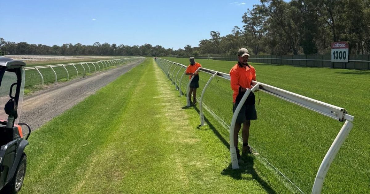 Bendigo track renovation