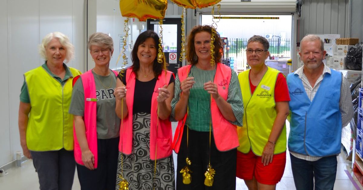 Bendigo Foodshare donation milestone