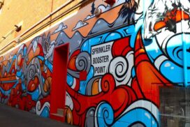 Phibs street art mural
