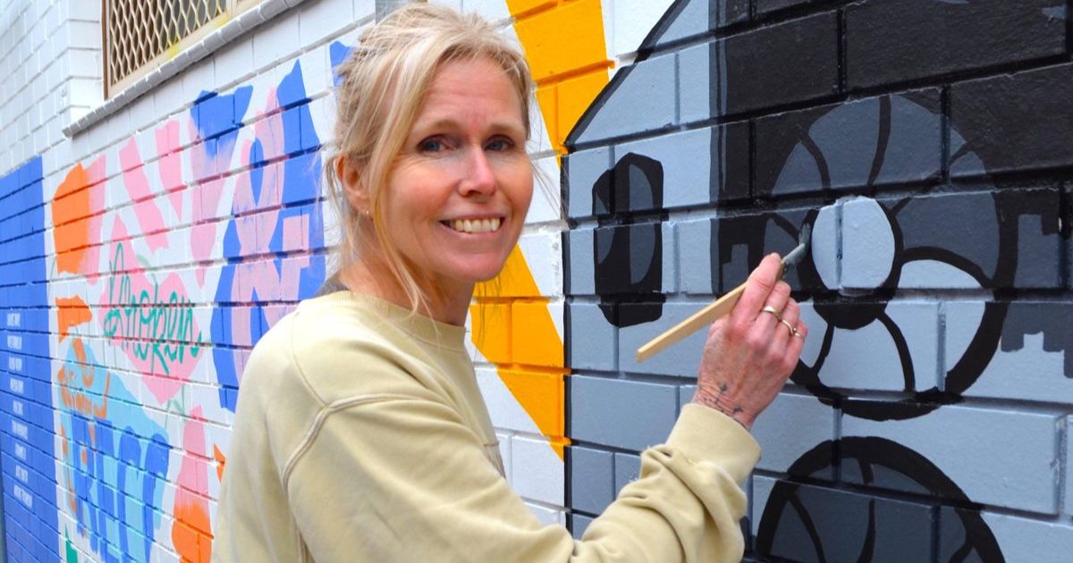 Pennyweight Walk murals