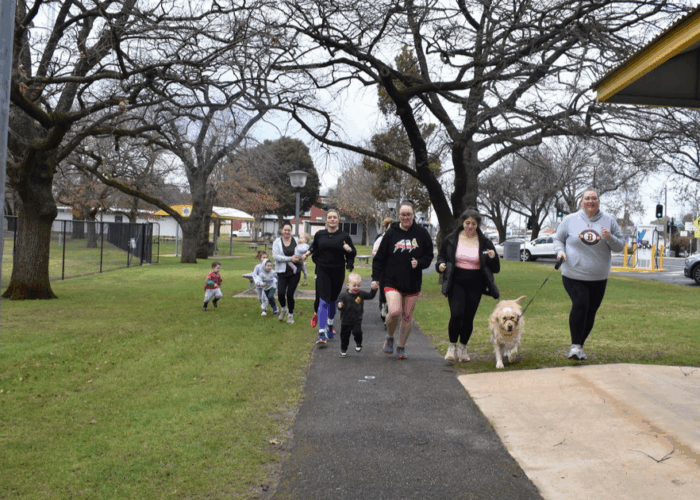 Heathcote Parkrun volunteers