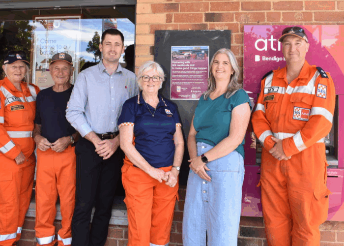 Heathcote bank anniversary