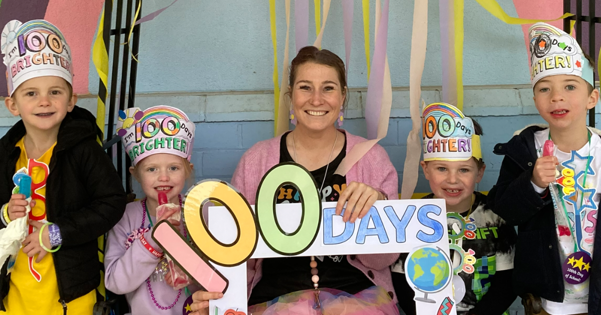 100 days of school