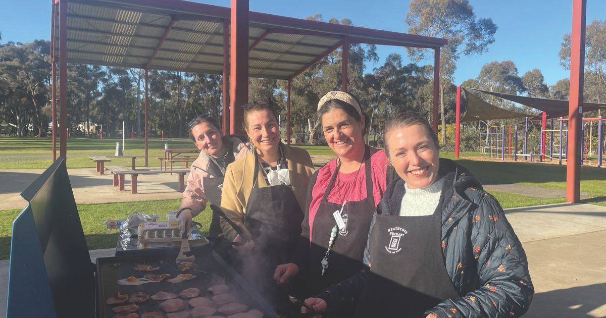 Heathcote Fathers Day breakfast