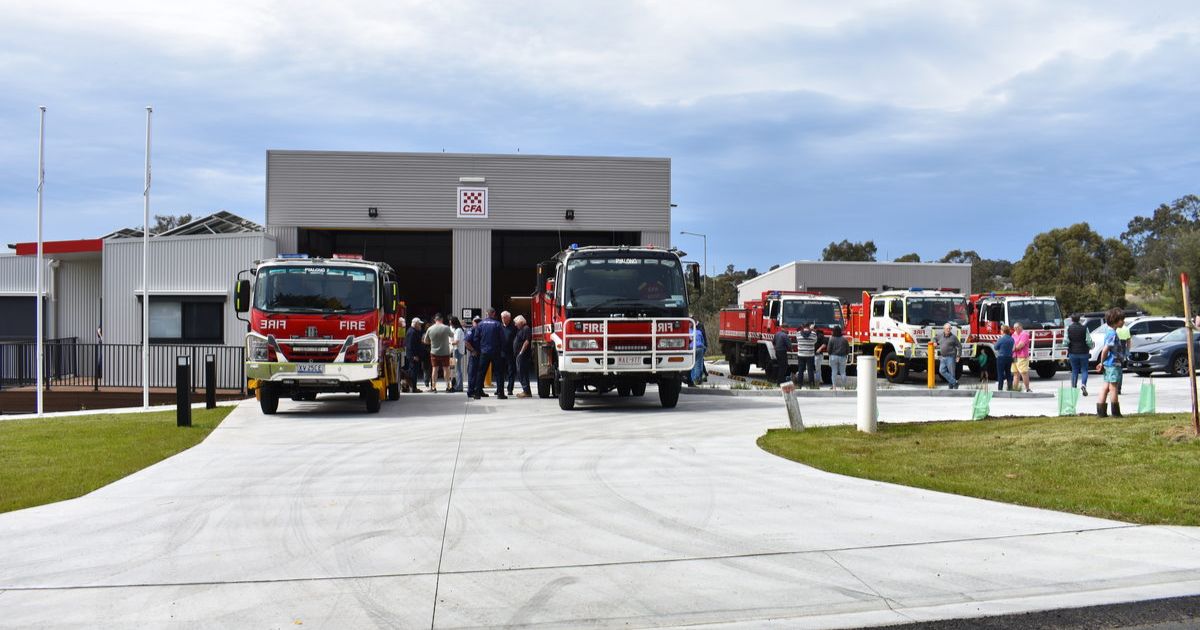 Pyalong new fire station