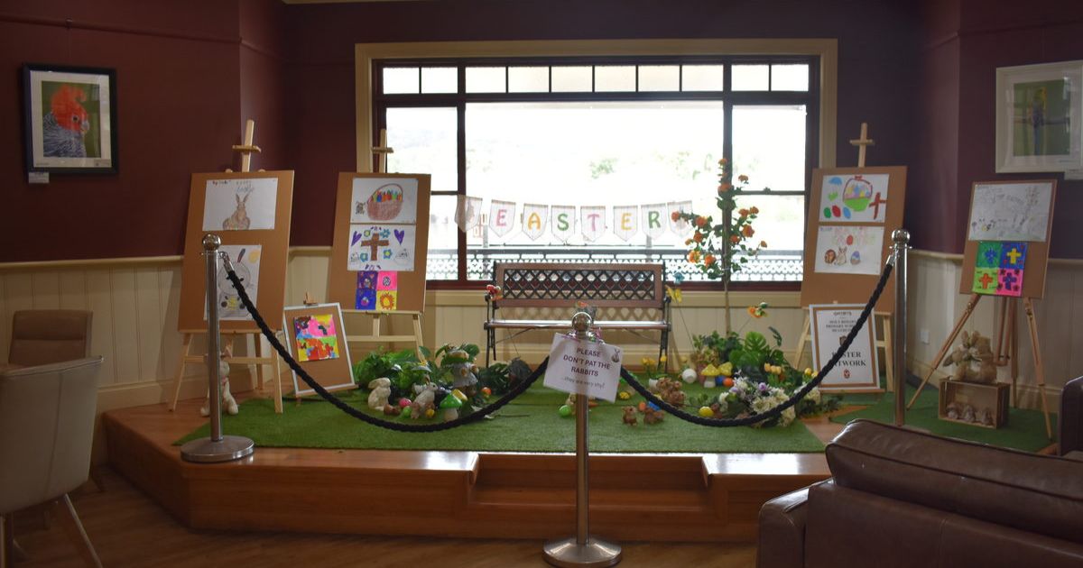 Gaffney's Bakery community displays