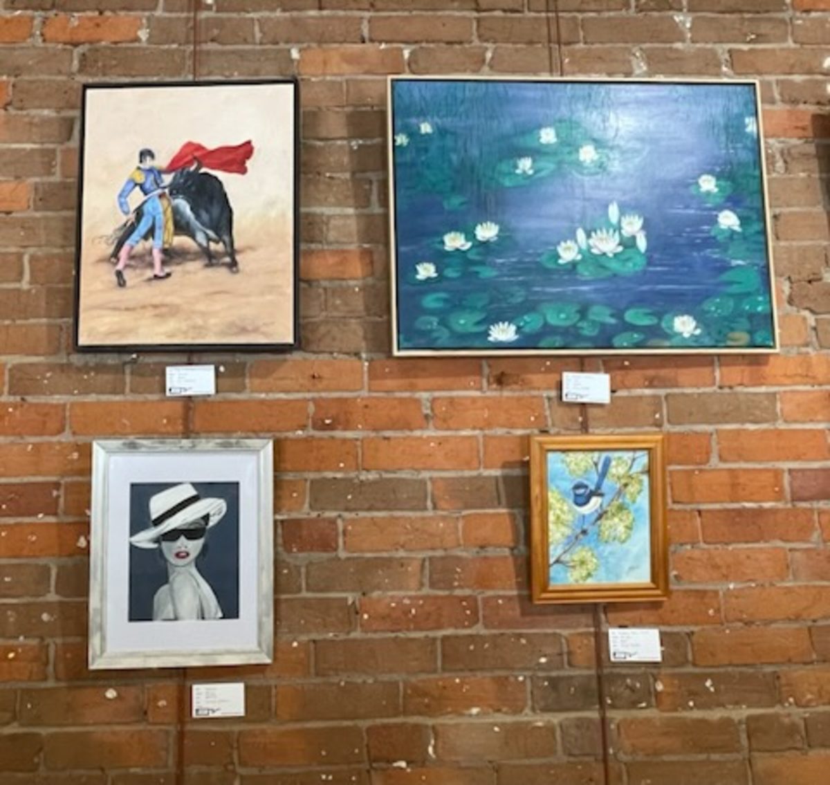 Heathcote Winery is featuring more than 30 artworks in a range of mediums by local artists. Photo: Supplied.
