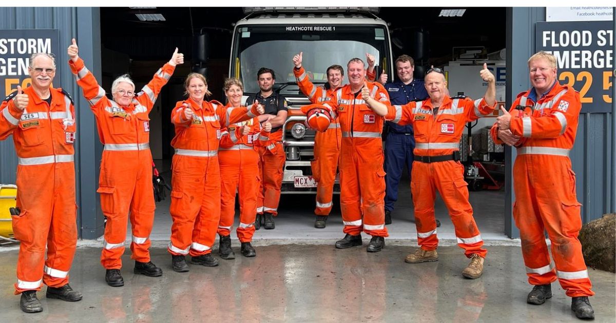 SES Heathcote truck fundraiser