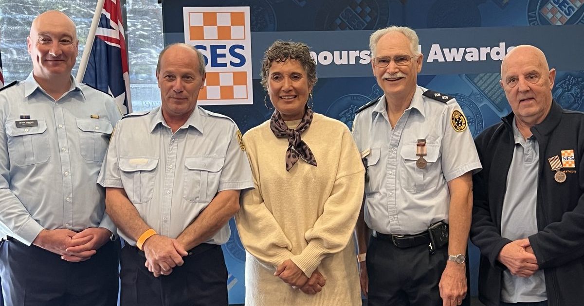 Heathcote SES volunteers honoured