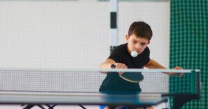 Kids table tennis lessons