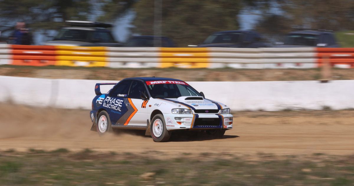 Winterfield autocross win