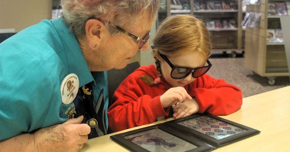 Free kids vision screening