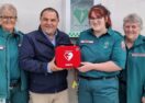 AED community funding grant