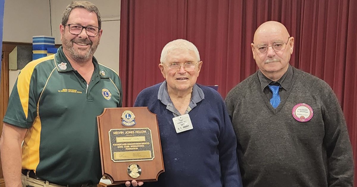 Ray Doody Lions Club Melvin Jones Fellowship