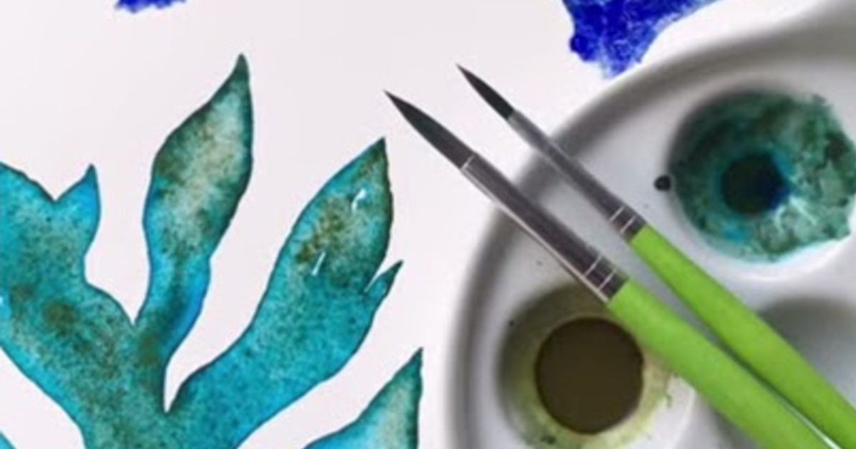 Seaweed Painting Workshop