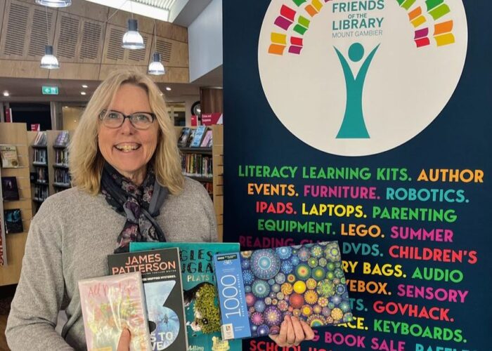 Mount Gambier book sale