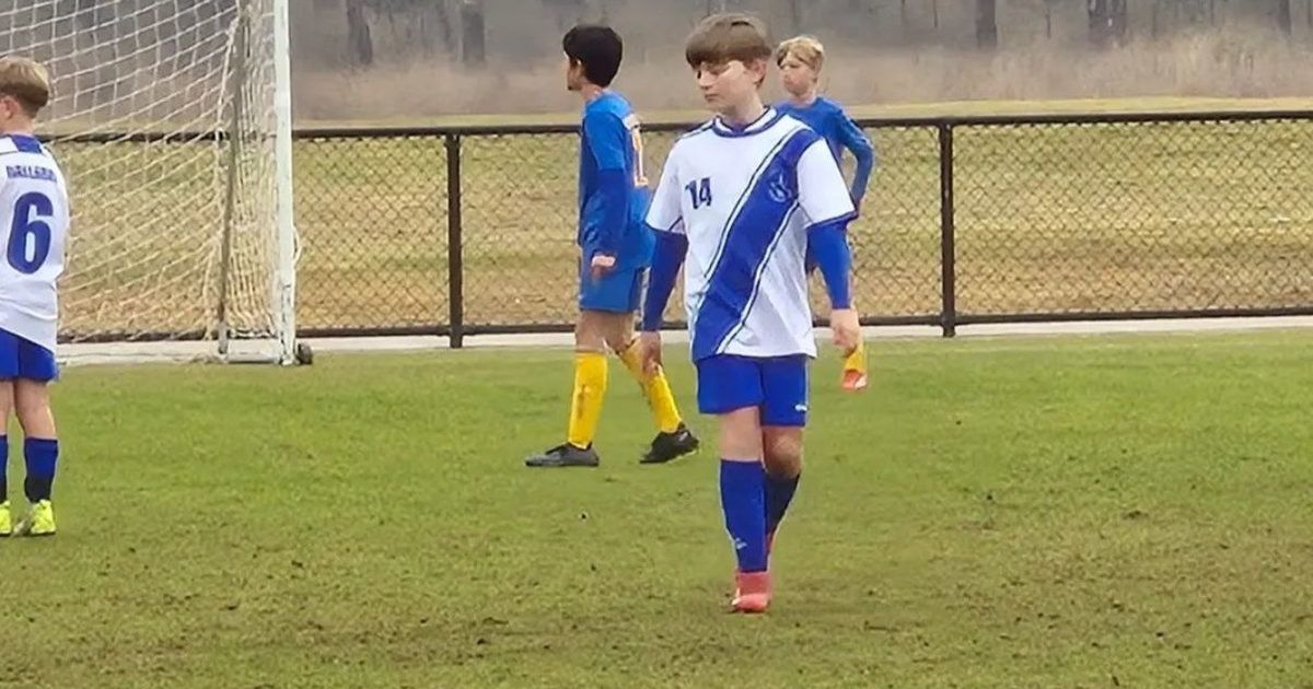 Young soccer champion