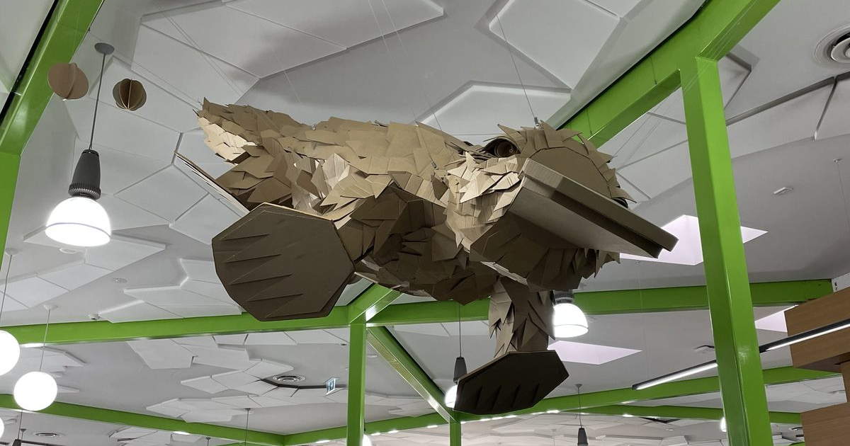 platypus sculptures