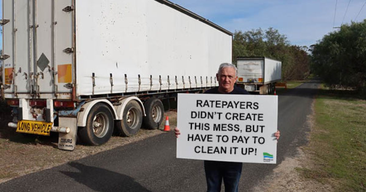 Moorabool waste clean-up