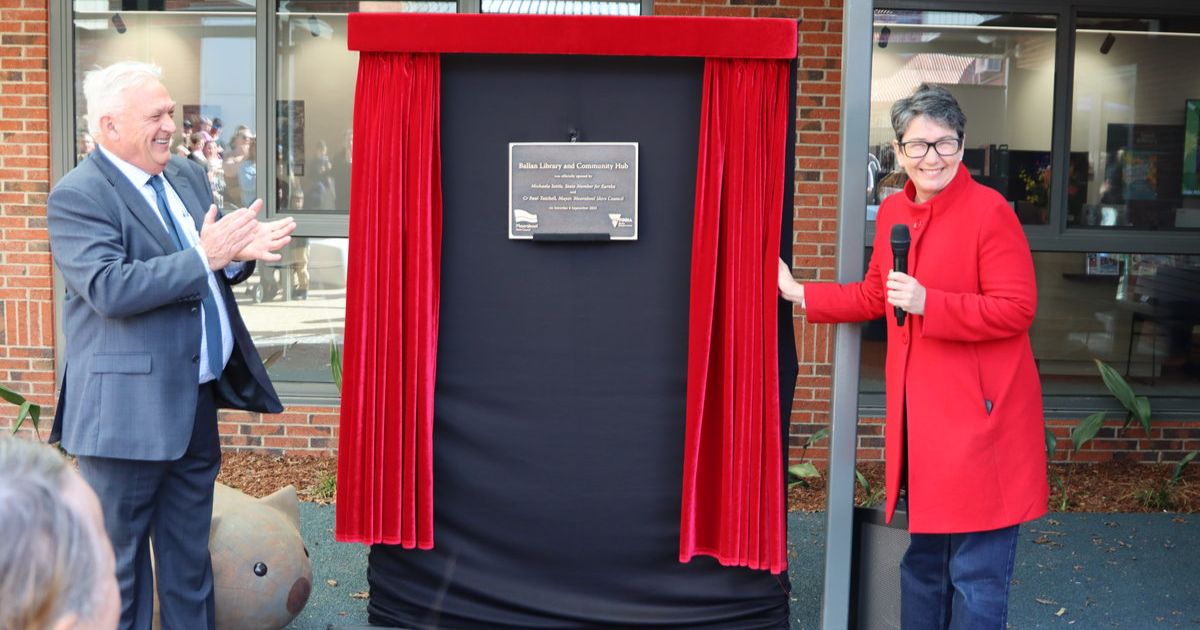 Ballan Library opening