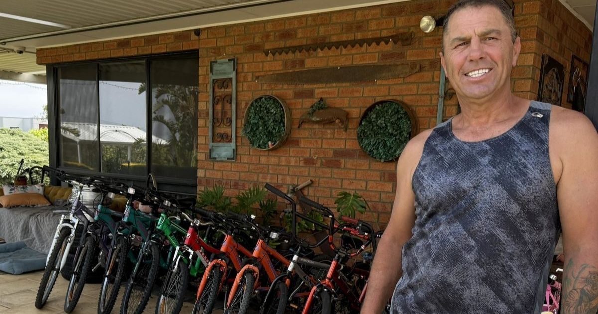 restoring bikes for kids