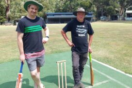 Blackwood Cricket Club players