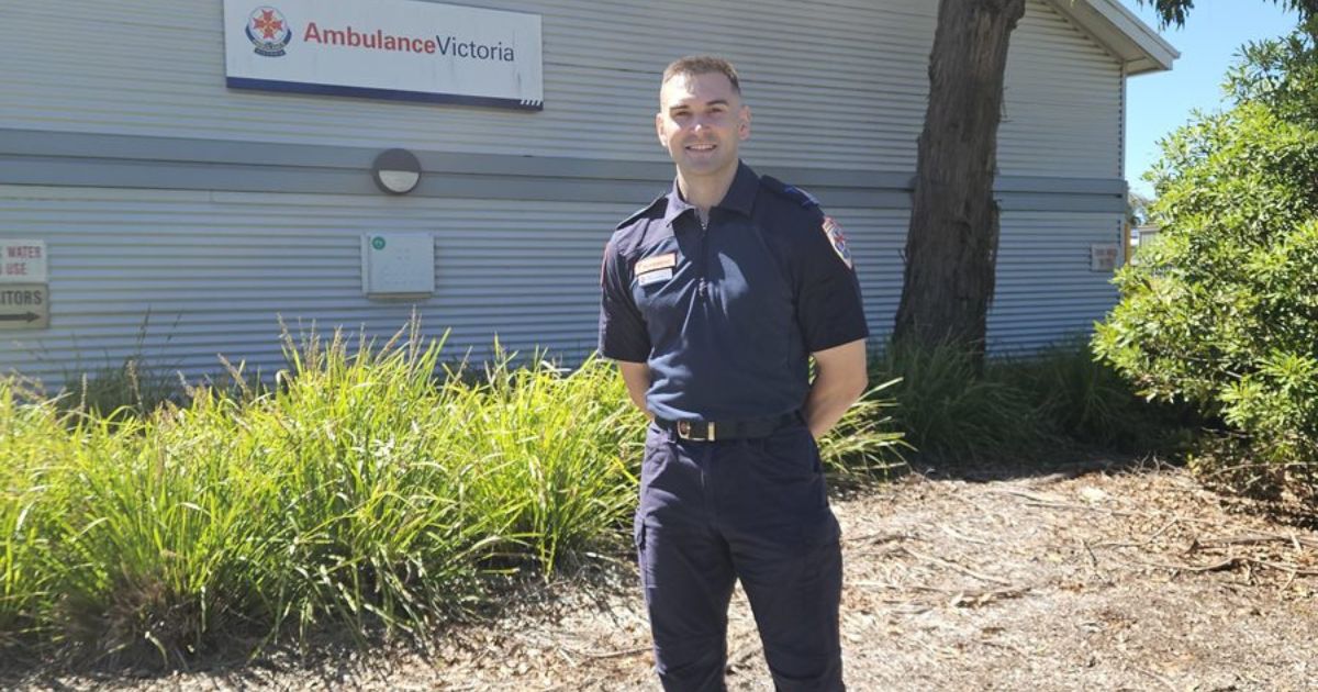 Tradie turned paramedic