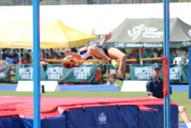 Evelyn Grant high jump