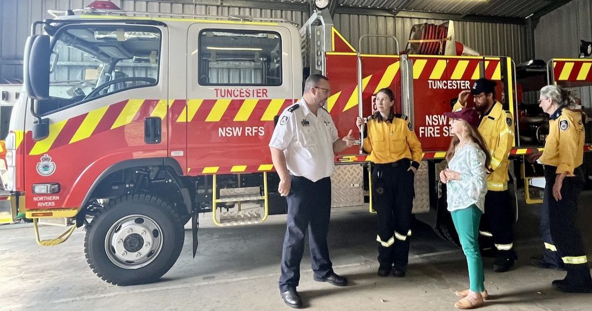 Northern Rivers fire trucks