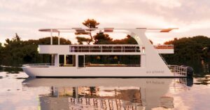 Brunswick Heads floating bar and restaurant