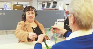 airport screening headphones