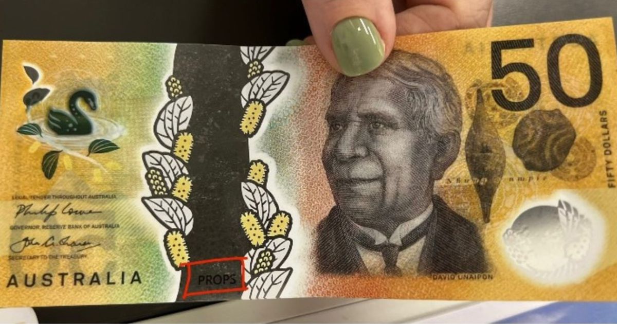 Fake currency warning