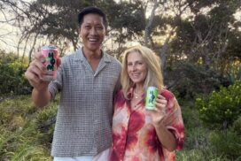 Byron Bay matcha lattes