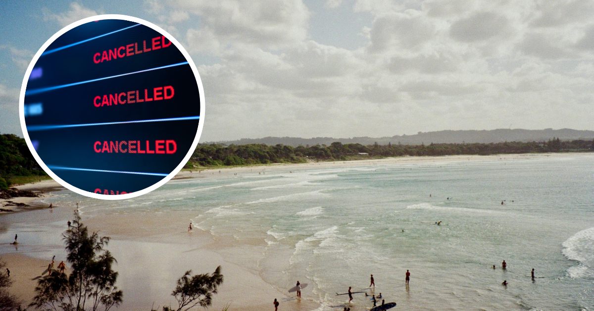 Flight cuts and rising fares could impact Byron Bay travellers, with fewer options and potential flow-on effects for the region’s tourism industry.
