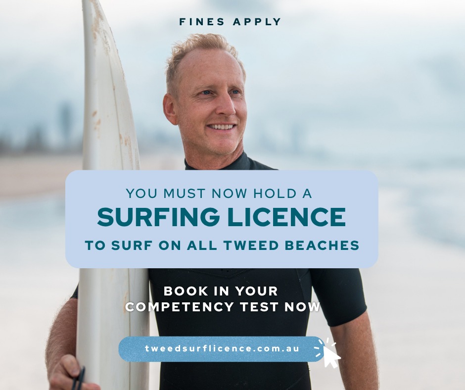 This Tweed Shire gag may have struck a little too close to home in Byron Shire, where surf school licences and high parking fees have been the subject of real controversy.