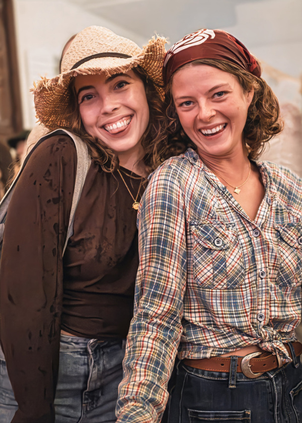 The event was a celebration of the tight-knit community art Newrybar. Photo: Lyn McCarthy.