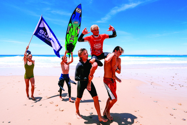 Lennox Head surfer Ashton Crowley won the under-16 national junior title last year and will represent Australia later this year. Photo: Surfing Australia.