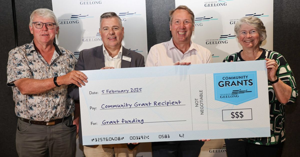 Geelong community grants