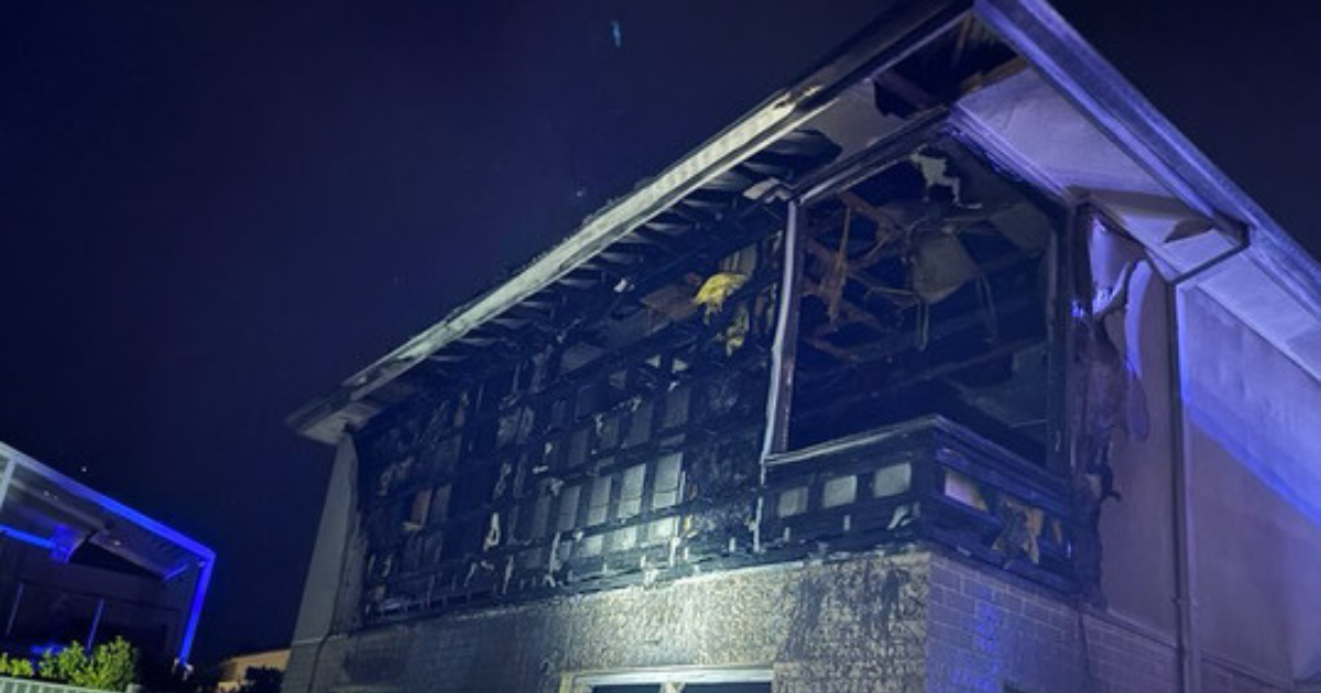 working smoke alarm