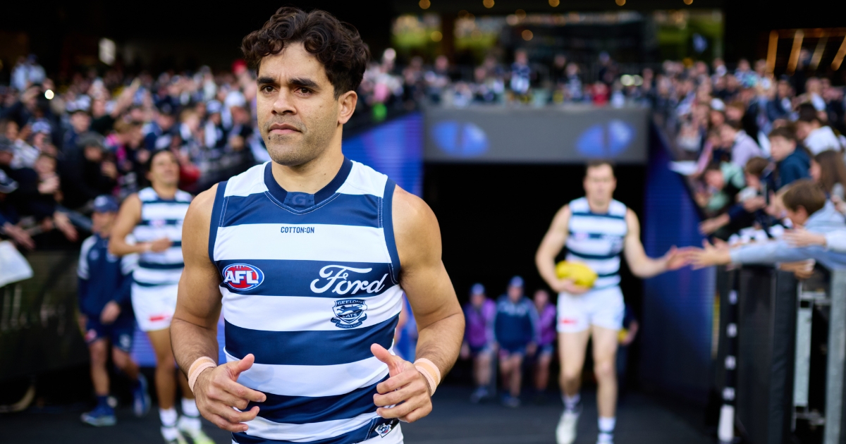Jack Martin's move to Geelong has led to a likely spot in the AFL grand final against Brisbane. (Dylan Burns/AAP PHOTOS)
