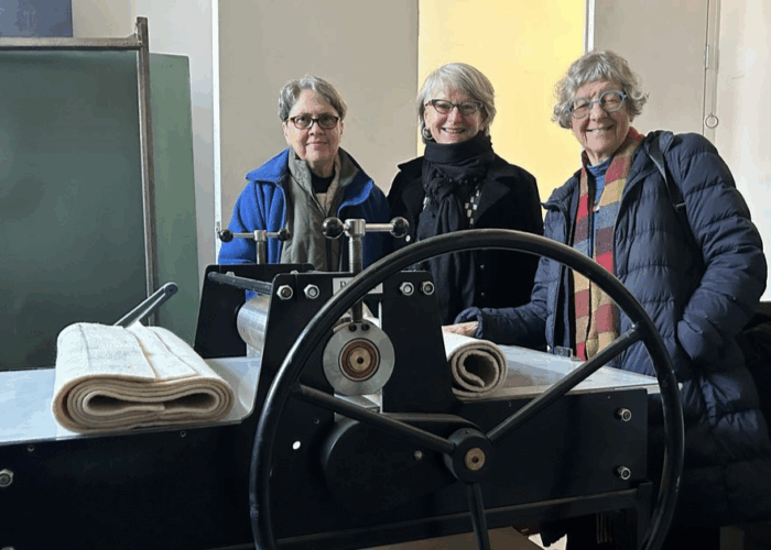 Barwon Heads etching press